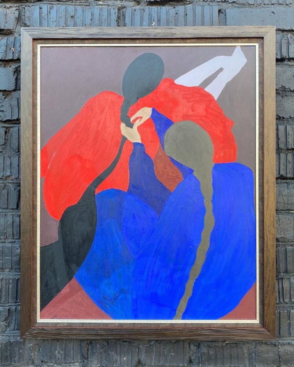Оформление картины в двойную раму